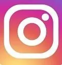 Instagram-Logo: weiße Kamera auf Farbverlauf.