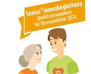 Logo für einen Qualifizierungskurs für ehrenamtliche Senioren.